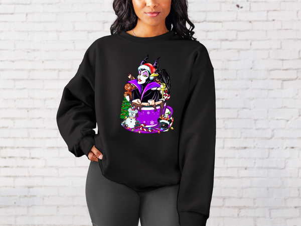 Queen Villains Christmas Sweater