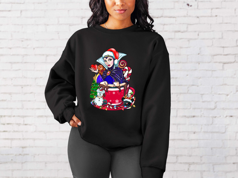 Queen Villains Christmas Sweater